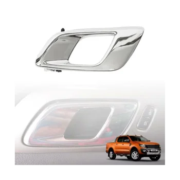 Stânga față Interioară a Mânerului Portierei AB3921971AB pentru Ford Ranger Wildtrak Hi-Rider 2012-2018 Crom Interior Usa de Mână