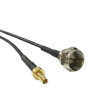 Modem Wireless Sârmă F Male Plug Switch CRC9 de sex Masculin Conector Cablu RG174 20cm 8