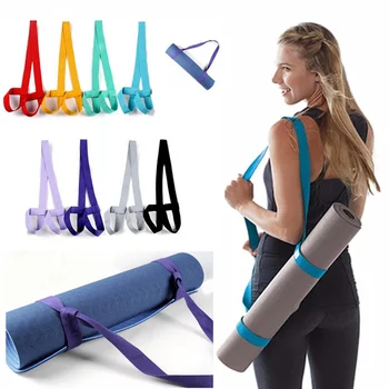 Portabil Yoga Mat Curea Curele Reglabile De Stocare Legături Sport Sling Umăr Curea De Purtare A Centurii De Exercițiu Întinde Stingere De Fitness