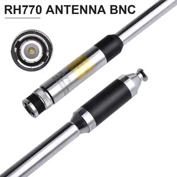 RH770 Antena BNC Walkie-talkie, Antena 144/430Mhz 3.0/5.5 dBi 20W Antenă Telescopică HT/Scanner