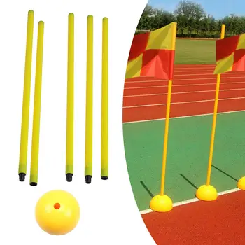 Fotbal de Formare Marker Semnul de Fotbal Poli 50cm - PVC Pentru Sport Fitness