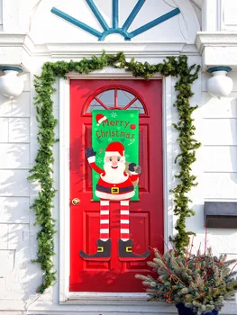2023 Crăciun Fericit Decoratiuni Pentru Casa Ușă Agățat Steagul Ornamente De Crăciun Fereastra Agățat De Craciun Decoratiuni De Anul Nou