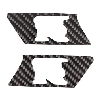 Fibra de Carbon Mașină Parte Fender Logo-Rama de Acoperire Insigna Decalcomanii Garnitura Pentru Nissan GTR R35 2008-2016 Accesorii