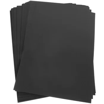 50 Buc Negru Card de Hârtie pentru Copii lucrate Manual Coperta Albumului de Pictură 50pcs Nupec Material de Nunta DIY Instrumente