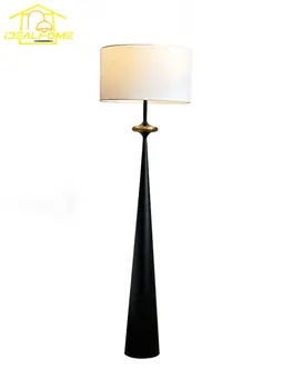 Design japonez Wabi-sabi Minimalist Lampa de Podea LED E27 Fier de Artă Atmosfera Colț Permanent Lampa de Living/Camera de Model Dormitor Studiu