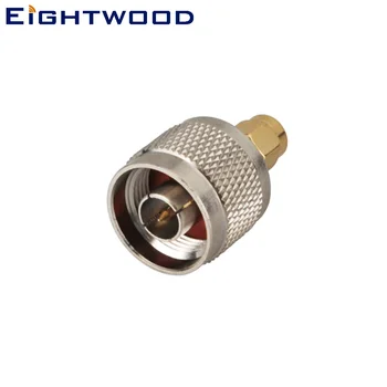 Eightwood 5PCS SMA-N RF Coaxial Adaptor SMA Plug de sex Masculin să N Plug Conector tată Drept Între Seria 50 Ohm