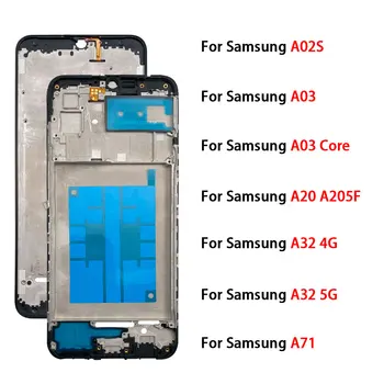 Telefonul Carcasa Mijloc Rama LCD Bezel Pentru Samsung A02S A20 A71 A03 Core A32 4G 5G Mijlocul Cadru Titular de Locuințe Panoul de Piese