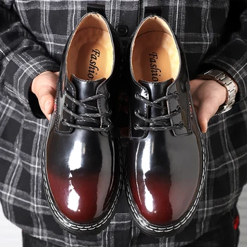 Brand de lux lucrate Manual pentru Bărbați Pantofi 2023 Nou de Înaltă Calitate, Solid Rochie Pantofi pentru Bărbați Oxfords Piele Barbati Pantofi Casual de Dimensiuni Mari 38-46