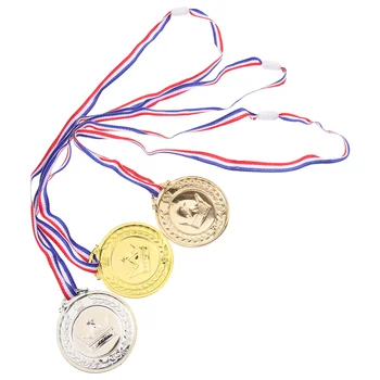 3pcs Meci Medalie de plină de Satisfacții Medalia Medalia de Atribuire Agățat Medalia Ceremonia de Decernare a premiilor Medalia de
