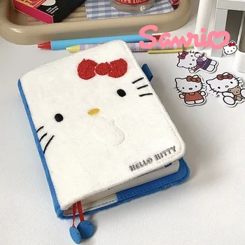 Sanrio Desene Animate Cataramă Magnetică Carte Kawaii Hellokitty De Pluș Portabil Notebook Student Consumabile De Papetărie Copii Cadou En-Gros