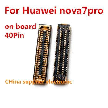 10buc-100buc Incarcator Usb de Încărcare de Andocare Port FPC Conector Plug-in Pentru Huawei nova7pro la bord flex Display stand 40Pin