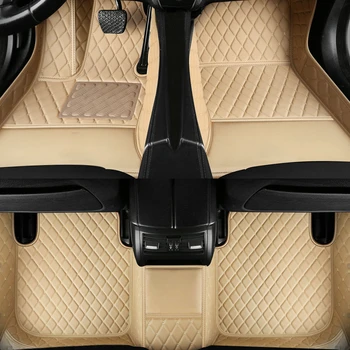 Personalizat Auto Covorase pentru BMW Seria 6 F06 4 usi 2011-2018 Ani Piele Artificiala Covor Interior Accesorii Auto