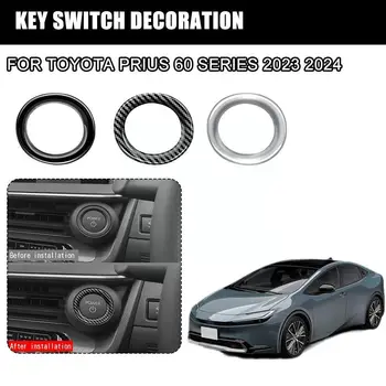  pentru Toyota Prius 60 De Serie 2023 2024 Auto Pornire Motor Buton Butonu de Aprindere Garnitura Capac Garnitură Accesorii H3P8