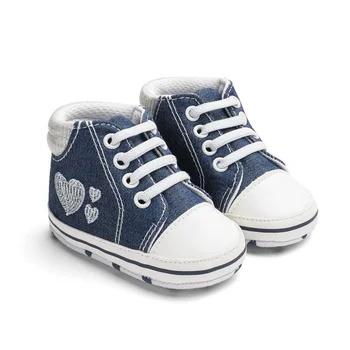 Inima de Imprimare de Moda Pantofi pentru Copii Fete Copii Fata/baiat Pantofi Confortabile, Culori Amestecate Anti-alunecare în aer liber Prima Pietoni Copil Pantofi