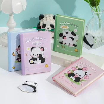 Kawaii Panda Seria A7 Buzunar Notepad Drăguț Planificator Portabil Notebook-Uri De Zi Cu Zi Jurnal Jurnalul Notebook Cadou De Papetărie De Birou Școală