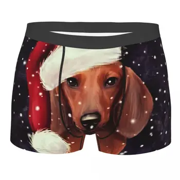 Teckel Barbati Boxeri Chiloti Crăciun Fericit Extrem De Respirabil Calitate De Top Sexy, Pantaloni Scurți Idee De Cadou