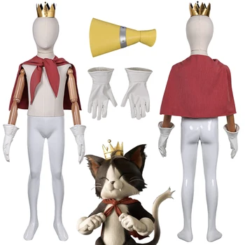 FF7 Kate Sihth Cosplay Copii Costume Fantezie Final Fantasy VII Deghizat Costum Pelerina Coroana Mănuși Copil Halloween Costum Fantasia
