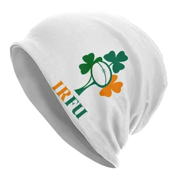 Irlanda ECHIPA de Rugby Cald Tricotate Capac Hip Hop Capota Palarie Toamna Iarna în aer liber, Căciuli, Pălării pentru Bărbați Femei Adulte