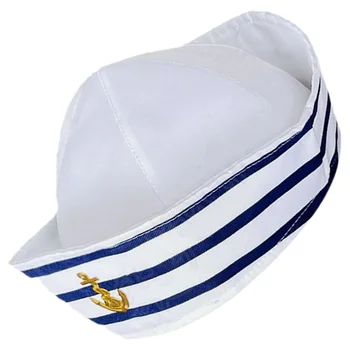 Marinar, Pălărie De Performanță Etapă Căpitanul Accesorii De Îmbrăcăminte Cosplay Cu Barca Prop Bleumarin Pălării Femei
