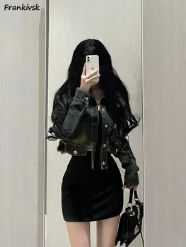 Rochii Femei, Toamna Estetice Hotsweet Temperament Slim Simplu Talie Mare All-meci Stil coreean Streetwear Doamnelor Haine Noi
