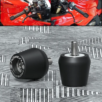 Motocicleta Ghidon Grip se Termină Plug Bara Greutati Capete Ghidon Capace Pentru Suzuki GSX-R1300 Hayabusa 2008-2020