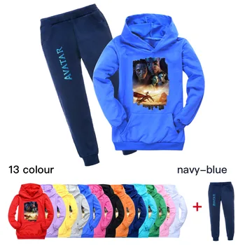Baieti Disney Avatar Sport Set Haine Fete Seturi Hoody Sweatershirt+Pantaloni Copii Pentru Copii Haine Pentru Copii De Cauzalitate Trening