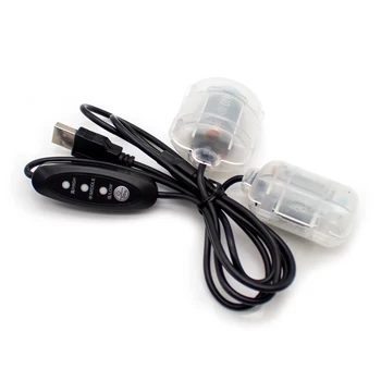 5V USB cu 3 viteze de Vibrații cu Motor de Una până la Două Perna de Masaj Lombar Perna Vibrator Accesorii cu 1.1 M Cablu de Alimentare