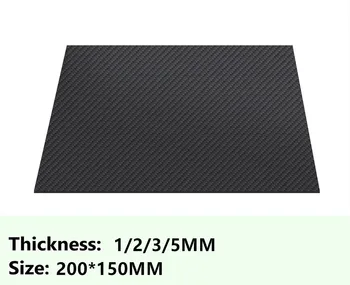 Fibra De Carbon Foi Din Fibra De Carbon Placa Panel Mat, Lucios, Simplu/Diagonal Tese Compozit De Înaltă Duritate Material