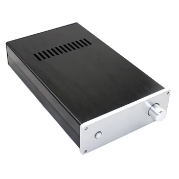 Amplificator de Locuințe,LM3886 Toate din Aluminiu Amplificator Șasiu DIY Amplificator Audio de Locuințe cu Priza de Putere