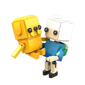 Finn si Jake Model de Aventura Film 202 Bucăți Jucării MOC Construi