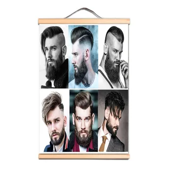 Îmbunătățiți-vă Frizerie cu Această Pânză Pictură de Parcurgere - Coafuri Clasice pentru Bărbați Arta Poster de Perete Diagramă pentru Salon de coafură A1