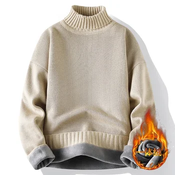 Brand de Îmbrăcăminte pentru Bărbați Toamnă și de Iarnă de Înaltă Calitate, Pulovere Tricotate/Masculin Vrac Moda Îngroșare A Ține de Cald Pulover 3XL