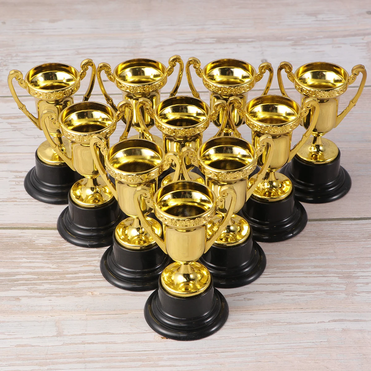 Plastic Mini Trofeul Sportul studentesc Premiu Trofeu cu Baza de Recompensa Concursuri pentru Copii Jucării pentru Joc de Gradinita - 5