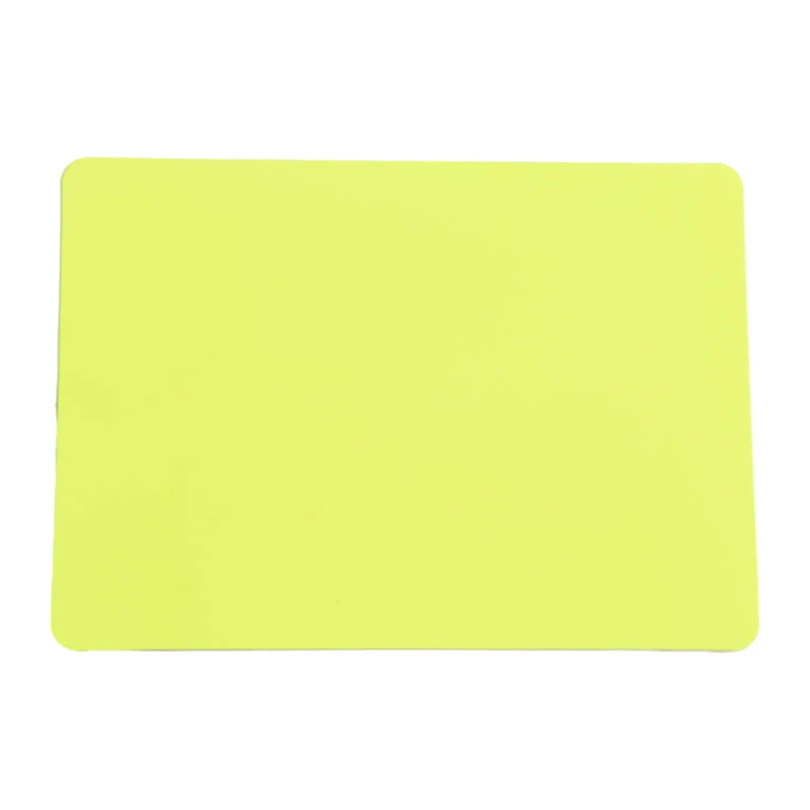 Durabil Cartonaș Roșu Card de Cărți Despre 14g Aprox 11*8cm Ușor Pentru a Stoca Ușor PVC Roșu Galben de Arbitri de Fotbal - 1