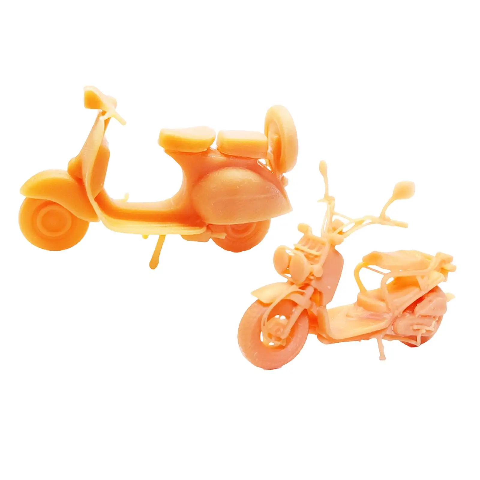 1:64 Diorama Strada Motocicleta Model de Colecție Mini Vehicule Jucarii pentru Micro Peisaje casă de Păpuși, Recuzită Fotografie Layout - 4