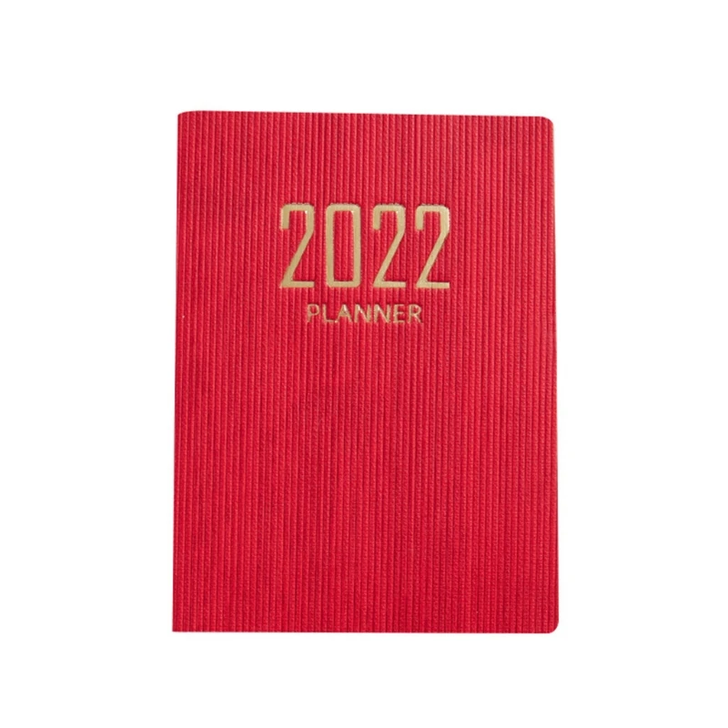 Practic 2022 Notebook de Buzunar agenda Planificator de zi cu Zi Memento Calendar Carnete pentru Biroul de Acasă Elev de Școală - 2