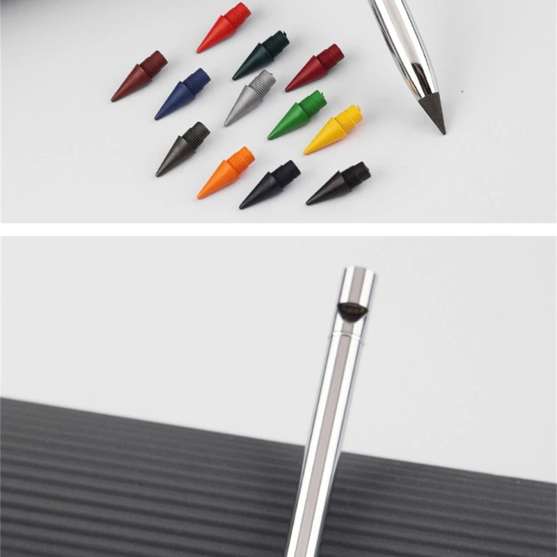 1 BUC Creion Inkless Sfaturi Peniță de Stilou Veșnică Scris Penițe Sfat de Înlocuire Creioane Eterne Rezerve Înlocuiri Infinit - 2