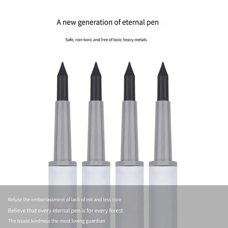 Inkless Creion Veșnică Infinity Metal Creion Cu Radieră Inkless De Lungă Durată Nelimitată Scris Magie Creion, Creioane Pentru - 1