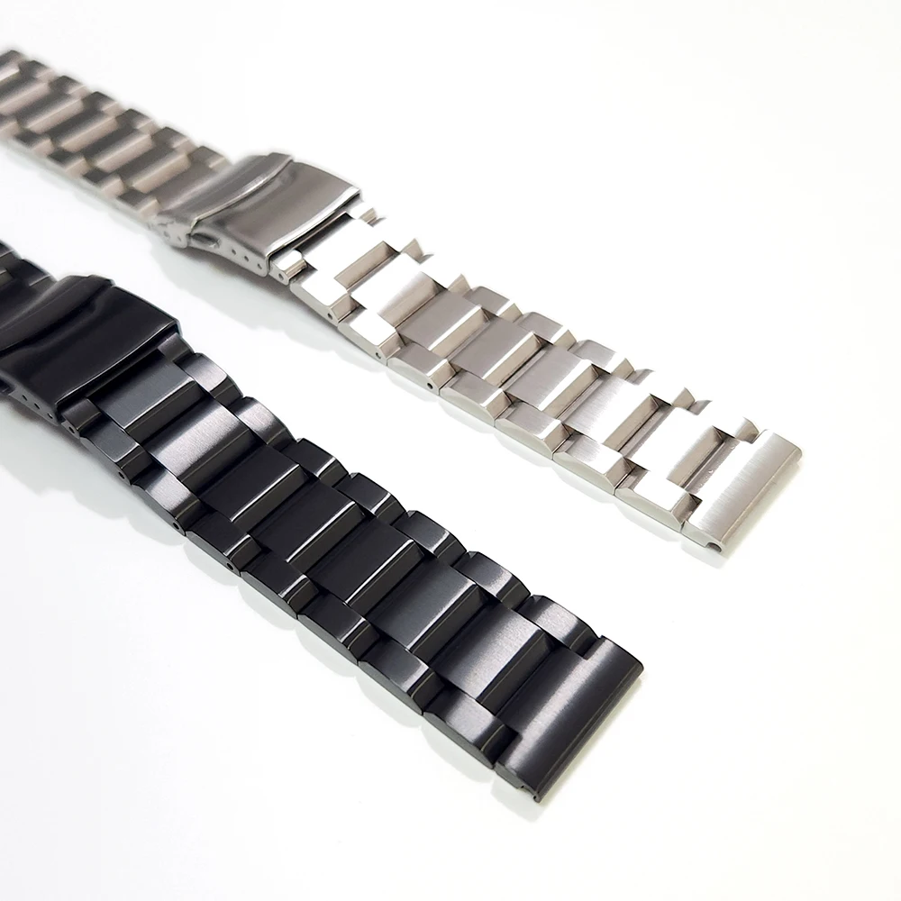 24mm 20mm 22mm Watchband Pentru Ticwatch Pro 5 Curea de Metal din Oțel Inoxidabil Trupa Pentru Ticwatch Pro 3 Ultra GPS LTE/GTX/E3 Brățară - 2