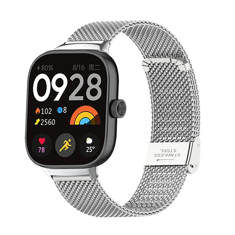 Metal Bratara pentru Redmi Ceas 4 Smartwatch Curea pentru redmiwatch 4 Watchband pentru Xiaomi Redmi ceas 4 Bratara de Înlocuire trupa - 0