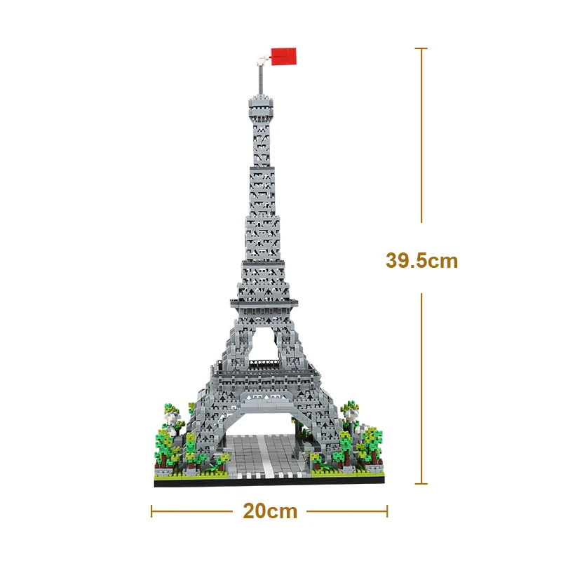 Celebrul Europene și Americane Arhitectura Big Ben, Turnul Eiffel de Asamblare pentru Copii Puzzle Jucării Desktop Decor Creativ Cadou - 1