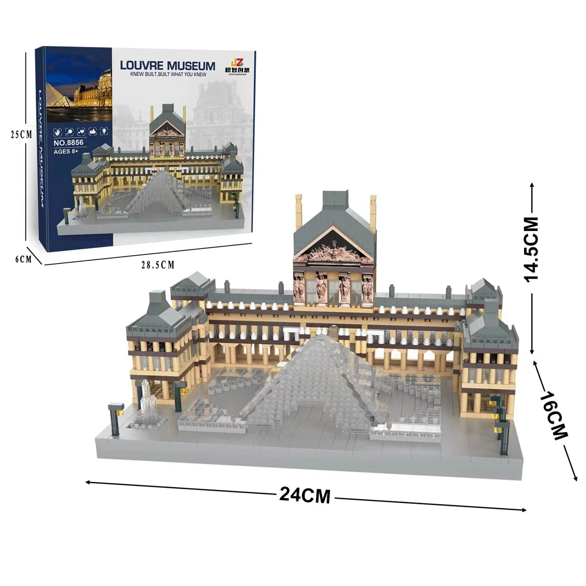 Celebrul Europene și Americane Arhitectura Big Ben, Turnul Eiffel de Asamblare pentru Copii Puzzle Jucării Desktop Decor Creativ Cadou - 2
