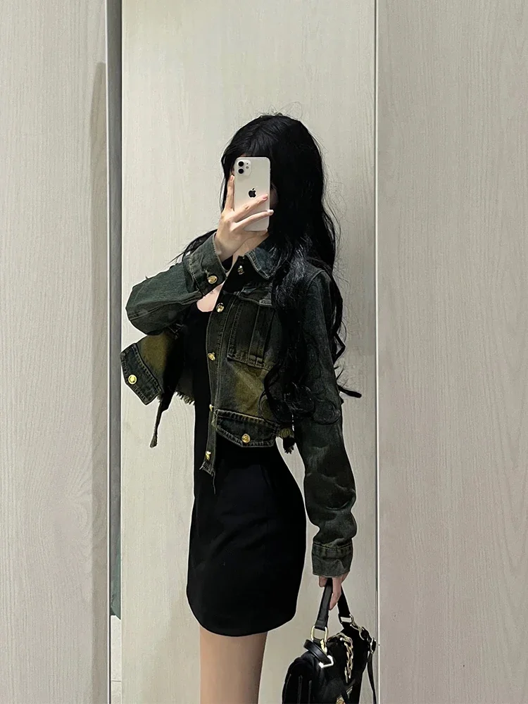 Rochii Femei, Toamna Estetice Hotsweet Temperament Slim Simplu Talie Mare All-meci Stil coreean Streetwear Doamnelor Haine Noi - 3