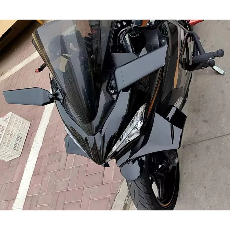 Pentru Kawasaki Ninja 400 EX400 2018 2019 2020 2021 2022 2023 Motocicleta Oglinzi Aripioarele Aerodinamice Aripi Laterale Spoiler Carenaj - 4
