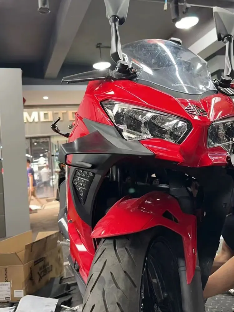 Pentru Kawasaki Ninja 400 EX400 2018 2019 2020 2021 2022 2023 Motocicleta Oglinzi Aripioarele Aerodinamice Aripi Laterale Spoiler Carenaj - 5