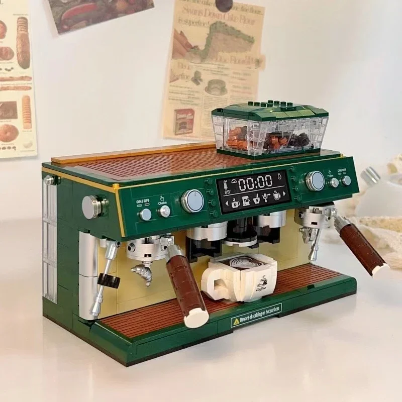 928pcs mini Blocuri Adolescenti Jucării DIY Cărămizi Fete Baieti Puzzle Mașină de Cafea Femeile Cadou Decor Acasă DZ6017 - 2
