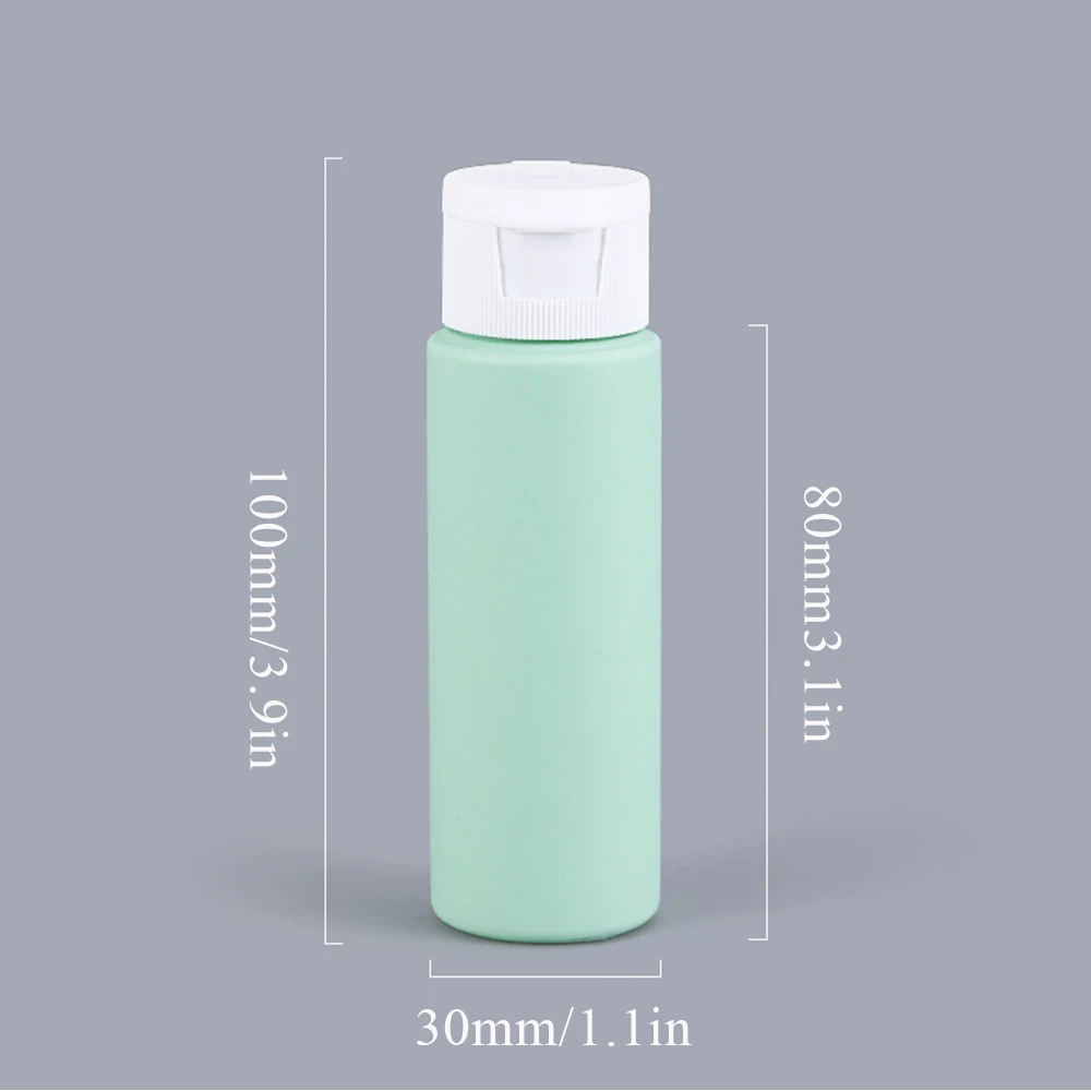 Silicon De Călătorie Reîncărcabile Sticla Machiaj Cosmetice Distribuire Sticla De Stocare Container Gol Gel De Duș Esența Sampon Borcane - 5