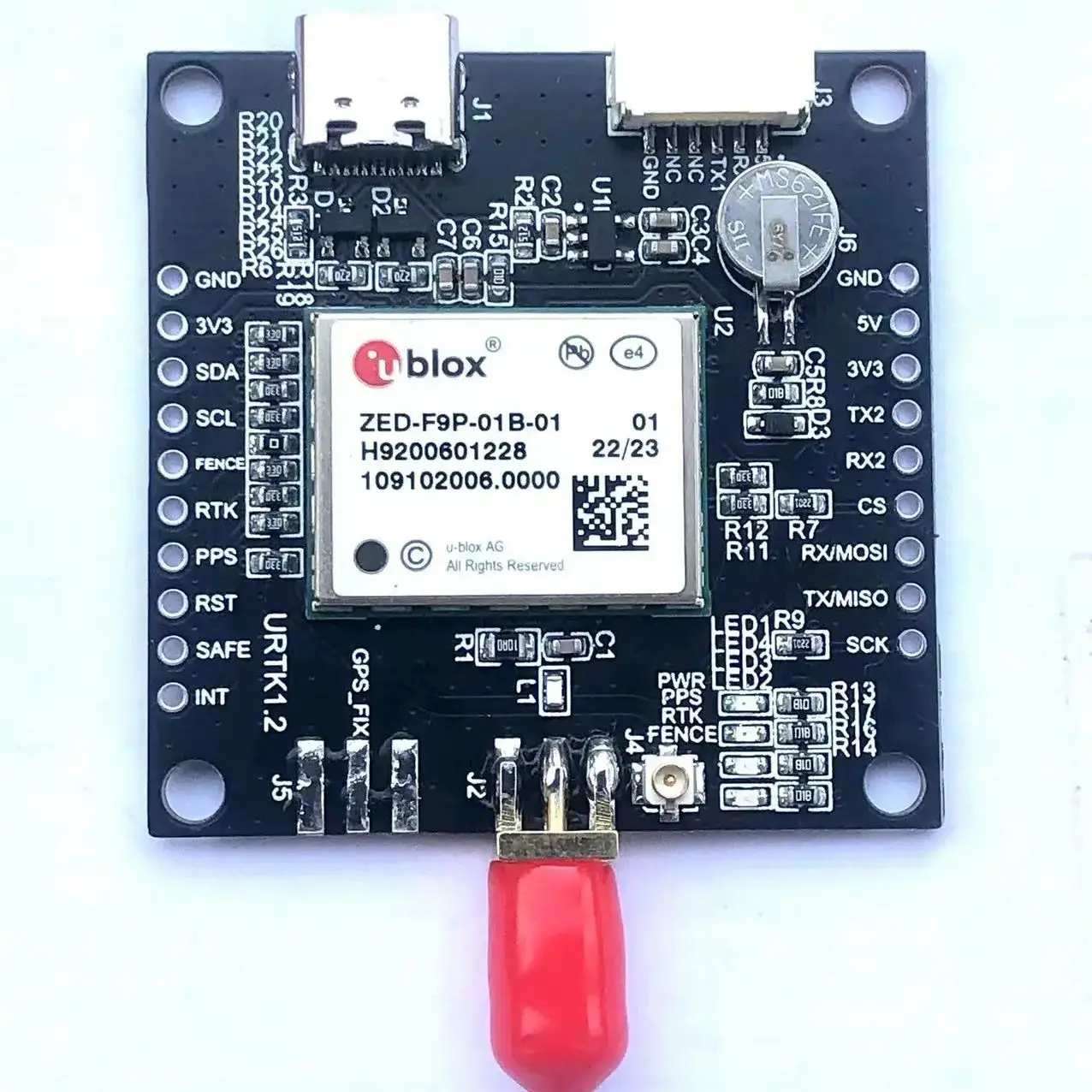 ZED-F9P-01B-01 RTK diferențial cm-nivel de poziționare modul de navigare GPS module noi de aprovizionare receptor UM980 GNSS bord - 0