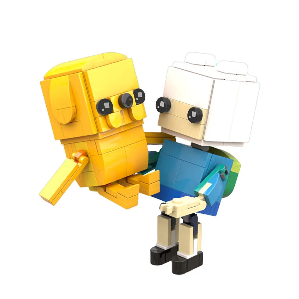 Finn si Jake Model de Aventura Film 202 Bucăți Jucării MOC Construi - 0