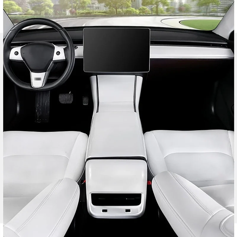 Masina Din Spate De Ventilație De Evacuare Capac Spate Evacuare Huse Pentru Tesla Model 3/Y 2017-2023 - 2